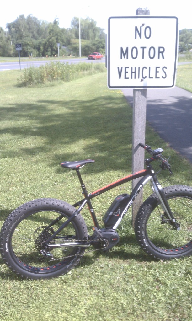 A refined ride for a discriminating fat-bike enthusiast...not a hooligan bike.